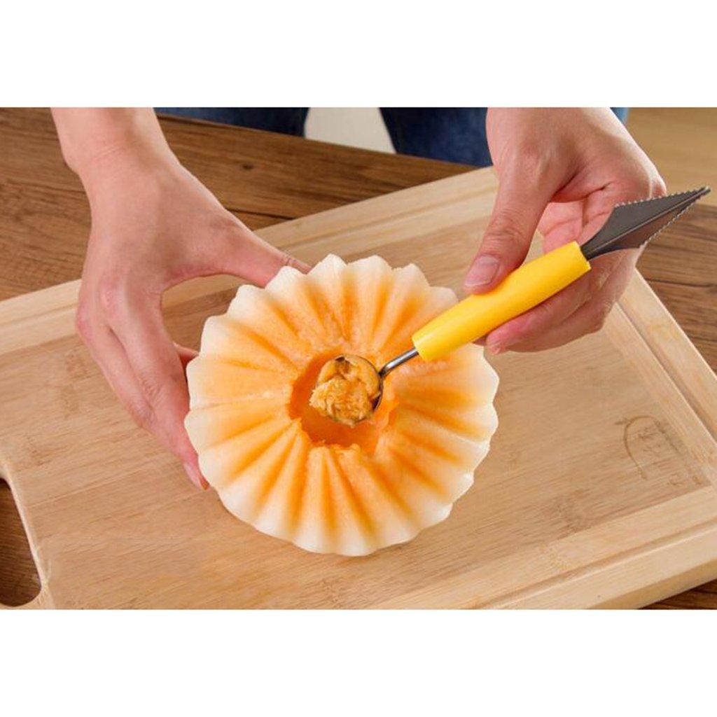 2 in 1 Melon Baller and Fruit Scoop Tool