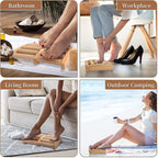 Wooden Foot Massage Roller