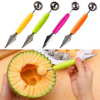 2 in 1 Melon Baller and Fruit Scoop Tool
