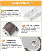 4 Pcs Small Caster Wheel